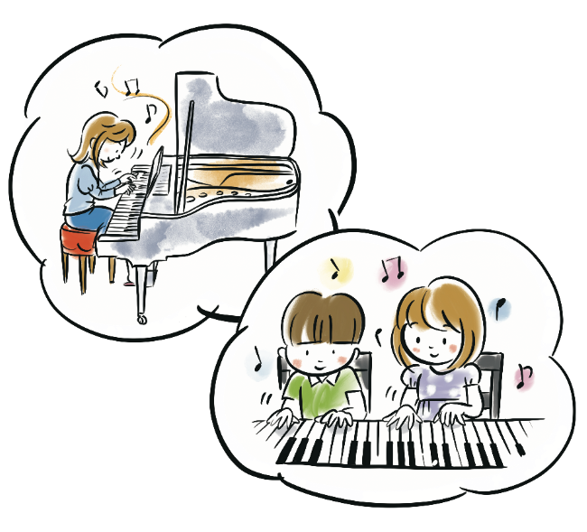 そのピアノは誰が弾くの？